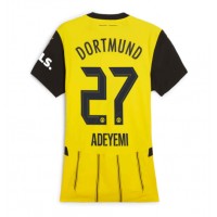 Borussia Dortmund Karim Adeyemi #27 Domaci Dres za Ženska 2024-25 Kratak Rukav